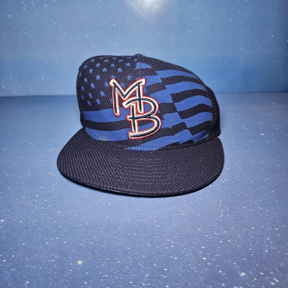 Milwaukee Brewers New Era Cap Hat MLB - 4th of July - Fitted Size 7 - Patriotic